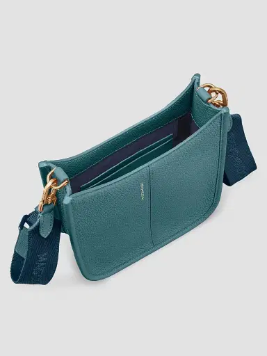MAISON de SABRÉ Women's Mini Leather Saddle Bag - Bondi Blue | Thumbnail 6 MAISON de SABRÉ Women's Mini Leather Saddle Bag - Bondi Blue | Thumbnail 6