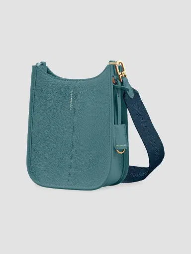 MAISON de SABRÉ Women's Mini Leather Saddle Bag - Bondi Blue | Thumbnail 7 MAISON de SABRÉ Women's Mini Leather Saddle Bag - Bondi Blue | Thumbnail 7