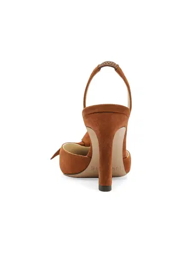 Alexandre Birman Women's Clarita 85MM Suede Slingback Pumps | Thumbnail 4 Alexandre Birman Women's Clarita 85MM Suede Slingback Pumps | Thumbnail 4
