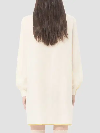 Valentino Garavani Women's Short Embroidered Linen Dress - Ivory - Size 0 | Thumbnail 5 Valentino Garavani Women's Short Embroidered Linen Dress - Ivory - Size 0 | Thumbnail 5