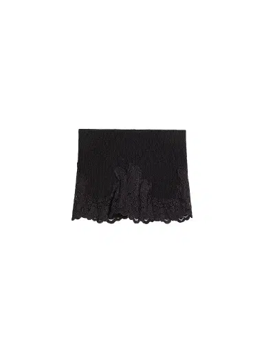 Valentino Garavani Women's VLogo Signature Cashmere and Lace Headband - Black | Thumbnail 1 Valentino Garavani Women's VLogo Signature Cashmere and Lace Headband - Black | Thumbnail 1