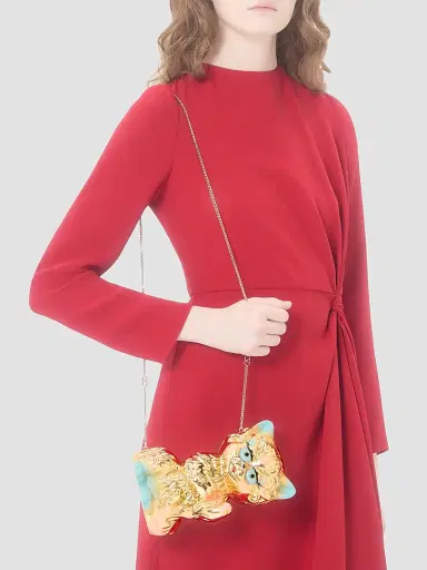 Valentino Garavani Women's Le Chat De La Maison Minaudiere Clutch | Thumbnail 3 Valentino Garavani Women's Le Chat De La Maison Minaudiere Clutch | Thumbnail 3