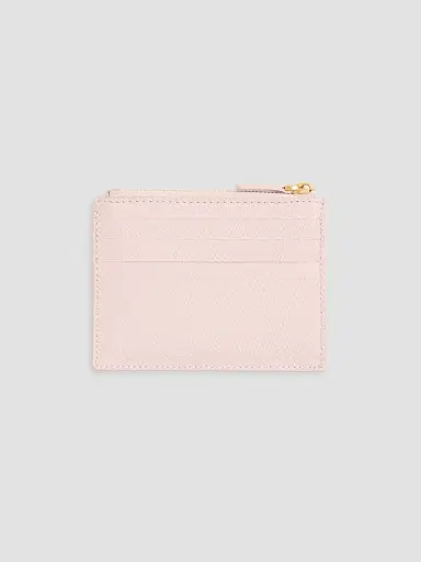Valentino Garavani Women's Cherryfic Grainy Calfskin Cardholder - Rose Quartz | Thumbnail 2 Valentino Garavani Women's Cherryfic Grainy Calfskin Cardholder - Rose Quartz | Thumbnail 2