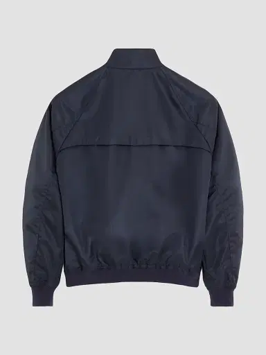 Valentino Garavani Men's Nylon Blouson Jacket with VLogo Patch - Navy | Thumbnail 2 Valentino Garavani Men's Nylon Blouson Jacket with VLogo Patch - Navy | Thumbnail 2