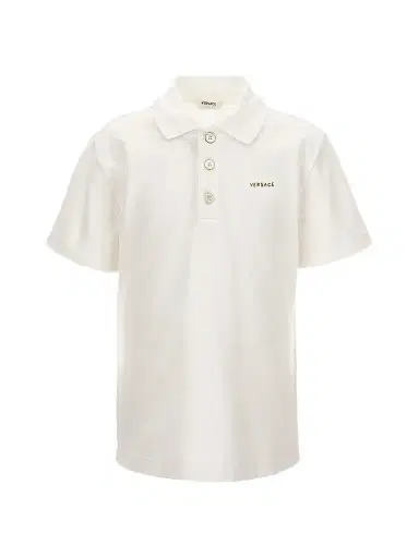 Versace Boy's Little Boy's & Boy's Logo Piqué Polo Shirt | Thumbnail 1 Versace Boy's Little Boy's & Boy's Logo Piqué Polo Shirt | Thumbnail 1