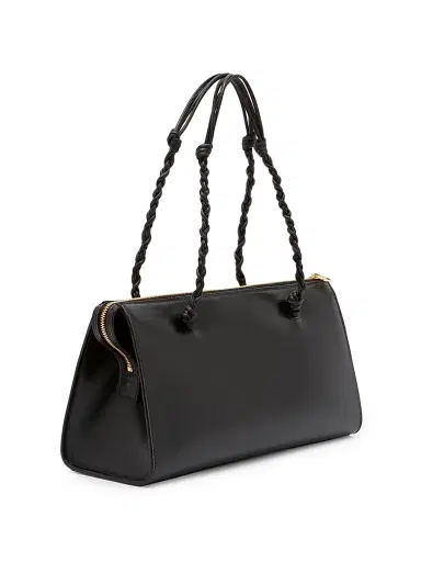 Jil Sander Women's Tangle Tent Leather Shoulder Bag - Black | Thumbnail 4 Jil Sander Women's Tangle Tent Leather Shoulder Bag - Black | Thumbnail 4