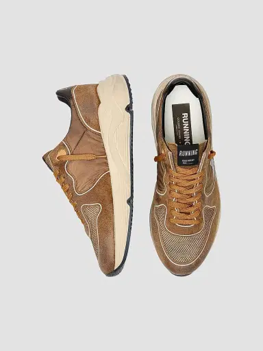 Golden Goose Men's Running Sole Suede & Mesh Low-Top Sneakers | Thumbnail 3 Golden Goose Men's Running Sole Suede & Mesh Low-Top Sneakers | Thumbnail 3