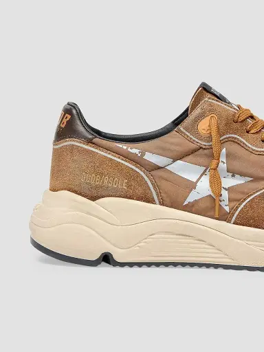 Golden Goose Men's Running Sole Suede & Mesh Low-Top Sneakers | Thumbnail 4 Golden Goose Men's Running Sole Suede & Mesh Low-Top Sneakers | Thumbnail 4