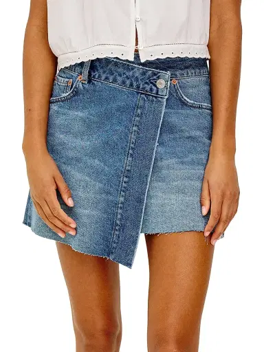 RAILS Women's Huntington Denim Miniskirt - Windsurf | Thumbnail 3 RAILS Women's Huntington Denim Miniskirt - Windsurf | Thumbnail 3