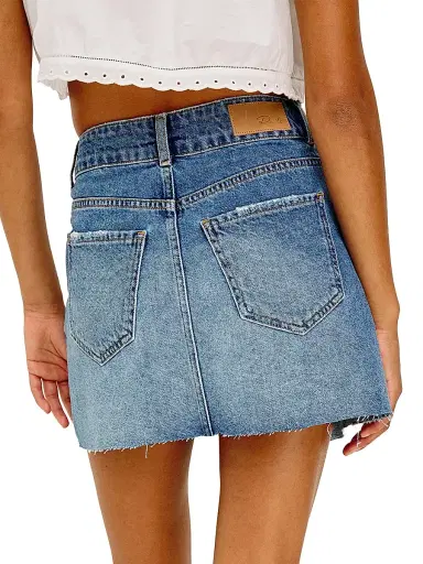 RAILS Women's Huntington Denim Miniskirt - Windsurf | Thumbnail 4 RAILS Women's Huntington Denim Miniskirt - Windsurf | Thumbnail 4