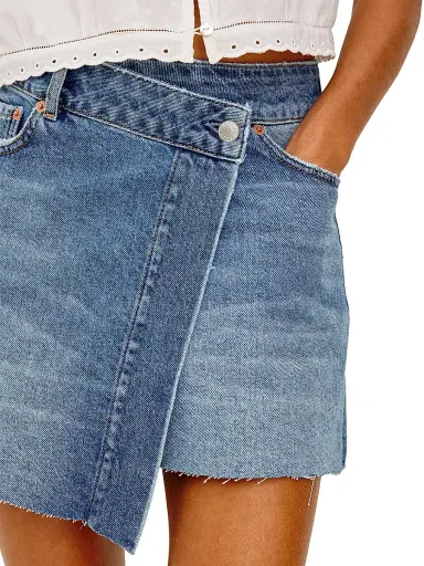 RAILS Women's Huntington Denim Miniskirt - Windsurf | Thumbnail 5 RAILS Women's Huntington Denim Miniskirt - Windsurf | Thumbnail 5
