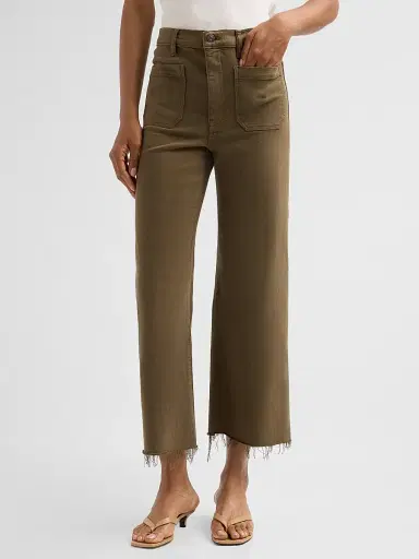 Frame Women's The Anchor Crop Patch Pocket Jeans - Sagebrush - Size 26 | Thumbnail 4 Frame Women's The Anchor Crop Patch Pocket Jeans - Sagebrush - Size 26 | Thumbnail 4