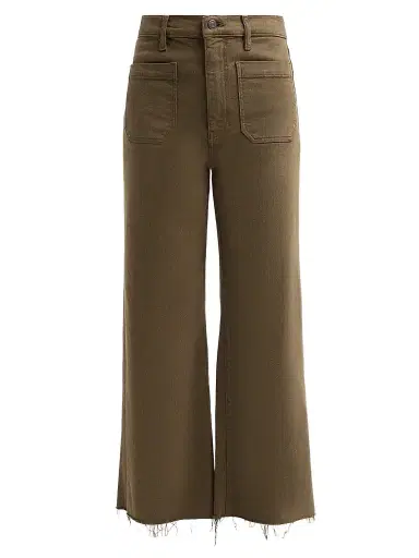 Frame Women's The Anchor Crop Patch Pocket Jeans - Sagebrush - Size 26 | Thumbnail 1 Frame Women's The Anchor Crop Patch Pocket Jeans - Sagebrush - Size 26 | Thumbnail 1