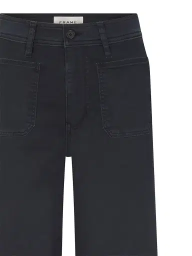 FRAME Women's Le Slim Palazzo Harbor Pocket Pants - Navy | Thumbnail 7 FRAME Women's Le Slim Palazzo Harbor Pocket Pants - Navy | Thumbnail 7