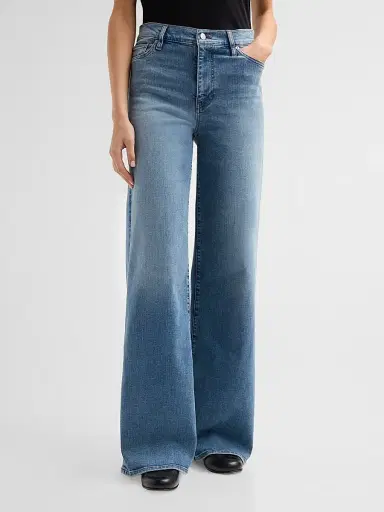 Frame Women's Le Slim Palazzo Long Jeans - Gossamer - Size 32 | Thumbnail 4 Frame Women's Le Slim Palazzo Long Jeans - Gossamer - Size 32 | Thumbnail 4
