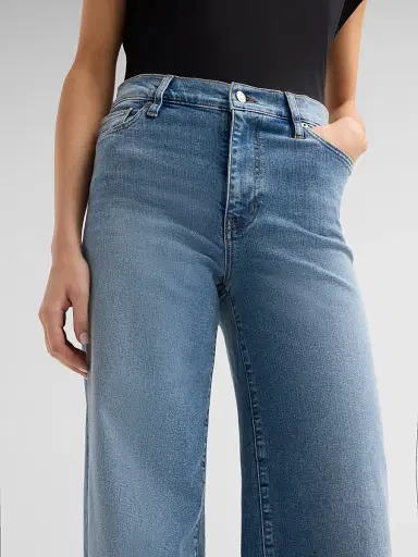 Frame Women's Le Slim Palazzo Long Jeans - Gossamer - Size 32 | Thumbnail 5 Frame Women's Le Slim Palazzo Long Jeans - Gossamer - Size 32 | Thumbnail 5