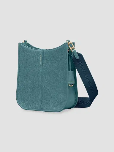 MAISON de SABRÉ Women's Leather Saddle Bag - Bondi Blue | Thumbnail 7 MAISON de SABRÉ Women's Leather Saddle Bag - Bondi Blue | Thumbnail 7