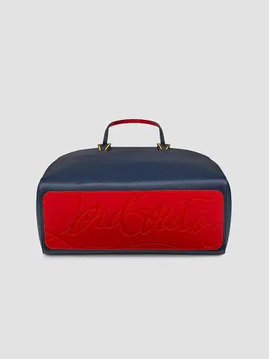 Christian Louboutin Women's Cabata Leather Tote Bag - Marine | Thumbnail 4 Christian Louboutin Women's Cabata Leather Tote Bag - Marine | Thumbnail 4