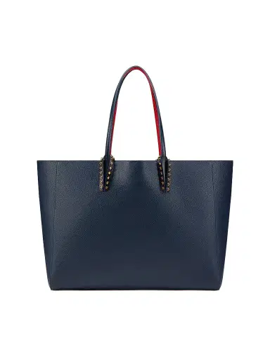 Christian Louboutin Women's Cabata Leather Tote Bag - Marine | Thumbnail 1 Christian Louboutin Women's Cabata Leather Tote Bag - Marine | Thumbnail 1