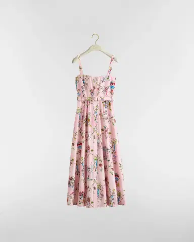 Dior Dioriviera Mid-Length Belted Dress | Thumbnail 2 Dior Dioriviera Mid-Length Belted Dress | Thumbnail 2