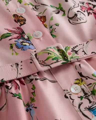 Dior Dioriviera Mid-Length Belted Dress | Thumbnail 4 Dior Dioriviera Mid-Length Belted Dress | Thumbnail 4