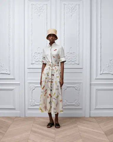 Dior Dioriviera Mid-Length Belted Shirtdress | Thumbnail 3 Dior Dioriviera Mid-Length Belted Shirtdress | Thumbnail 3