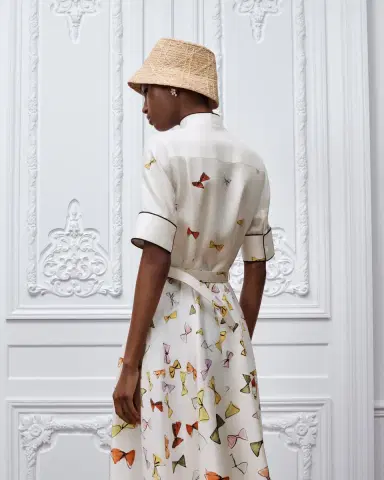 Dior Dioriviera Mid-Length Belted Shirtdress | Thumbnail 4 Dior Dioriviera Mid-Length Belted Shirtdress | Thumbnail 4