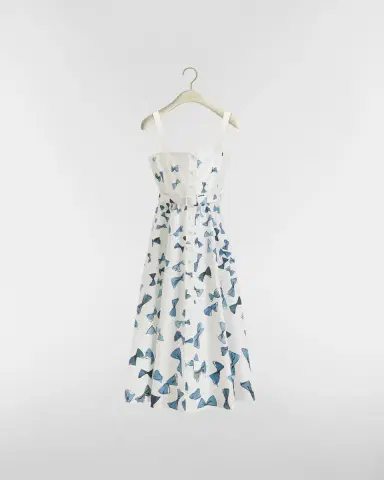 Dior Dioriviera Mid-Length Belted Dress | Thumbnail 2 Dior Dioriviera Mid-Length Belted Dress | Thumbnail 2