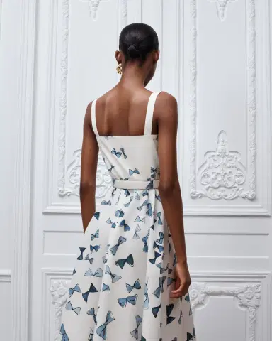 Dior Dioriviera Mid-Length Belted Dress | Thumbnail 6 Dior Dioriviera Mid-Length Belted Dress | Thumbnail 6