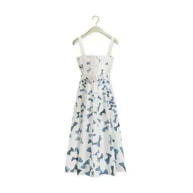 Dior Dioriviera Mid-Length Belted Dress | Thumbnail 1 Dior Dioriviera Mid-Length Belted Dress | Thumbnail 1