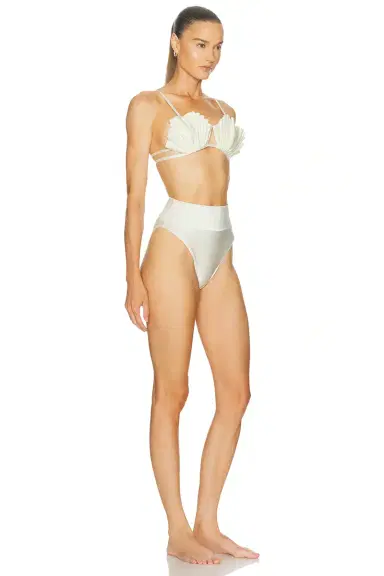 ADRIANA DEGREAS Seashell High Leg Bikini Set | Thumbnail 2 ADRIANA DEGREAS Seashell High Leg Bikini Set | Thumbnail 2