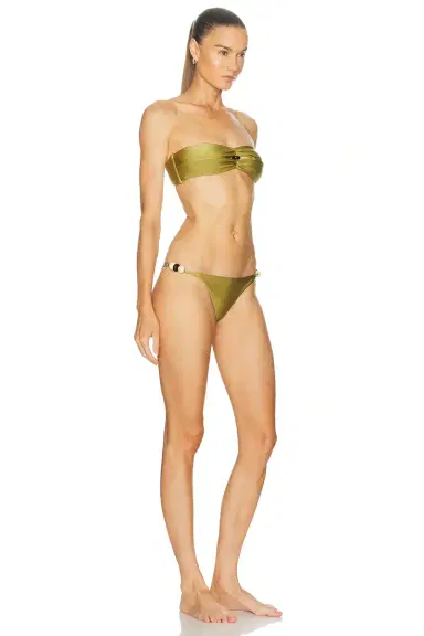 ADRIANA DEGREAS Bandeau Beaded Bikini Set | Thumbnail 2 ADRIANA DEGREAS Bandeau Beaded Bikini Set | Thumbnail 2