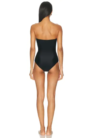 ADRIANA DEGREAS Belted Strapless One Piece Swimsuit | Thumbnail 3 ADRIANA DEGREAS Belted Strapless One Piece Swimsuit | Thumbnail 3