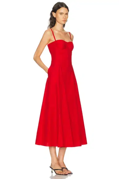 Ralph Lauren Collection Poplin Marigot Sleeveless Day Dress | Thumbnail 2 Ralph Lauren Collection Poplin Marigot Sleeveless Day Dress | Thumbnail 2
