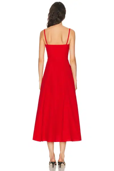 Ralph Lauren Collection Poplin Marigot Sleeveless Day Dress | Thumbnail 3 Ralph Lauren Collection Poplin Marigot Sleeveless Day Dress | Thumbnail 3