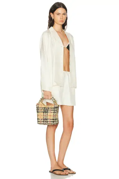 Burberry Mini Margate Tote Bag | Thumbnail 2 Burberry Mini Margate Tote Bag | Thumbnail 2