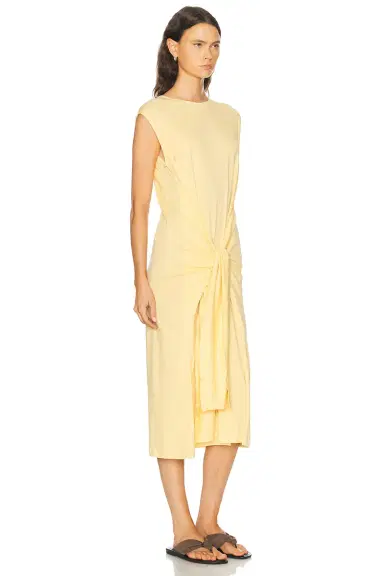 TOTEME Tie Waist Jersey Dress | Thumbnail 2 TOTEME Tie Waist Jersey Dress | Thumbnail 2