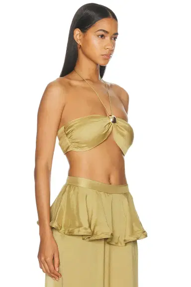 ADRIANA DEGREAS Solid Bandeau Top | Thumbnail 2 ADRIANA DEGREAS Solid Bandeau Top | Thumbnail 2