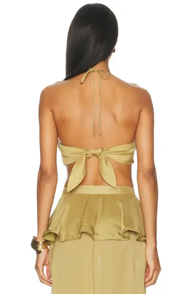 ADRIANA DEGREAS Solid Bandeau Top | Thumbnail 3 ADRIANA DEGREAS Solid Bandeau Top | Thumbnail 3