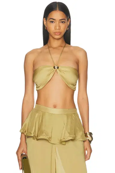ADRIANA DEGREAS Solid Bandeau Top | Thumbnail 1 ADRIANA DEGREAS Solid Bandeau Top | Thumbnail 1