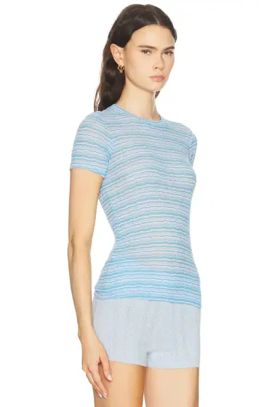 Sprwmn Baby Tee | Thumbnail 2 Sprwmn Baby Tee | Thumbnail 2