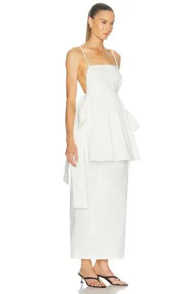 ADRIANA DEGREAS Peplum Maxi Dress | Thumbnail 2 ADRIANA DEGREAS Peplum Maxi Dress | Thumbnail 2