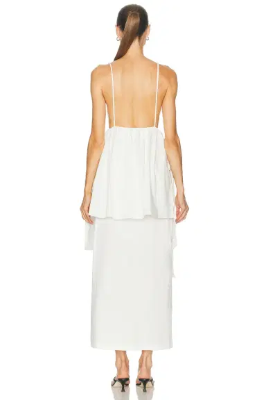 ADRIANA DEGREAS Peplum Maxi Dress | Thumbnail 3 ADRIANA DEGREAS Peplum Maxi Dress | Thumbnail 3