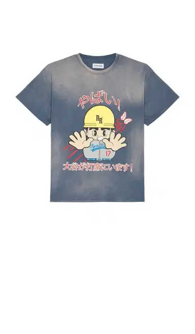 Ryoko Rain Caution Home Run Tee | Thumbnail 4 Ryoko Rain Caution Home Run Tee | Thumbnail 4