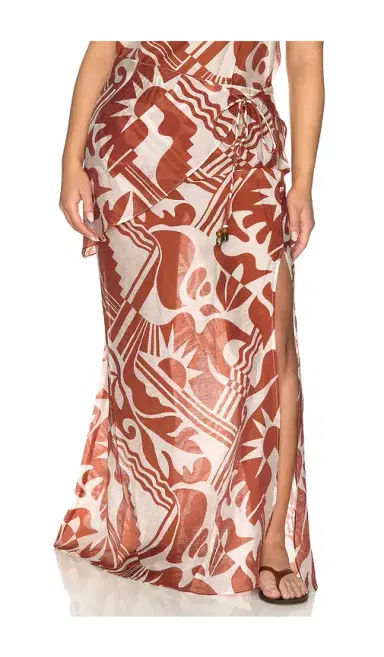 L'Academie Caila Maxi Skirt | Thumbnail 2 L'Academie Caila Maxi Skirt | Thumbnail 2