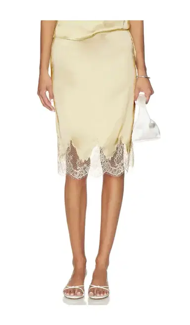 L'Academie Geneia Midi Skirt | Thumbnail 1 L'Academie Geneia Midi Skirt | Thumbnail 1