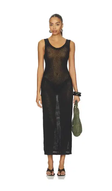 LNA Tyler Open Knit Tank Dress | Thumbnail 1 LNA Tyler Open Knit Tank Dress | Thumbnail 1