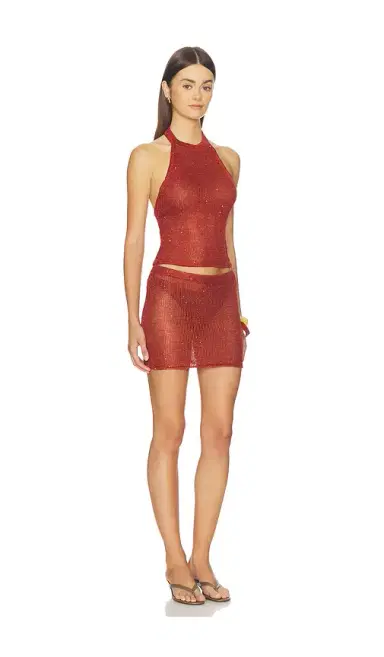 superdown Fifer Crochet Mini Skirt Set | Thumbnail 2 superdown Fifer Crochet Mini Skirt Set | Thumbnail 2