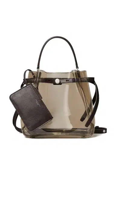 Tory Burch Romy Clear Bucket Bag | Thumbnail 4 Tory Burch Romy Clear Bucket Bag | Thumbnail 4