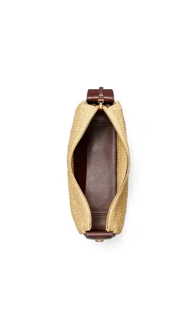 Tory Burch Romy Straw Shoulder Bag | Thumbnail 3 Tory Burch Romy Straw Shoulder Bag | Thumbnail 3